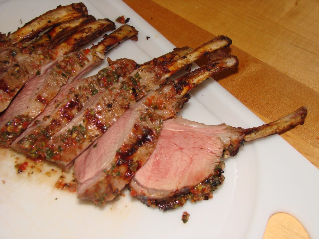 Rack of Lamb by Chef Jesse Spitzack Rack of Lamb