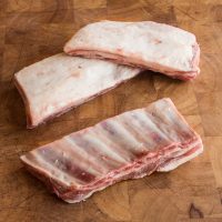 Grass fed lamb riblets with bone