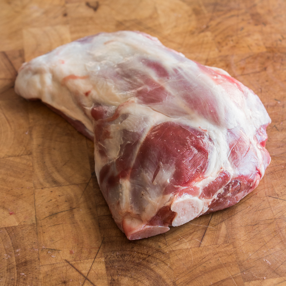 Grass fed goat shoulder