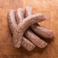 Grass fed 100% lamb bratwurst