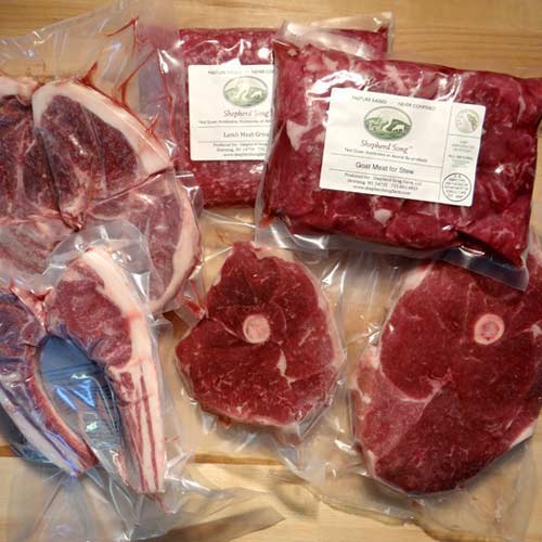 Lamb and Goat Meat Package Shepherd Song Farm