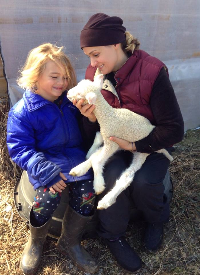 Child and Lamb