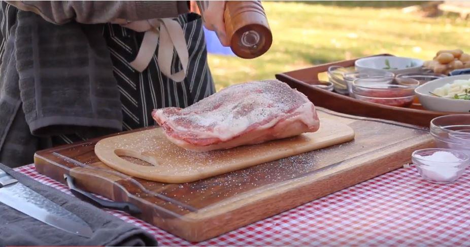Seasoning Lamb Shoulder