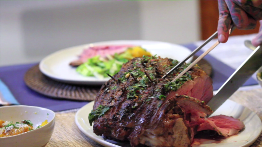 Herbed Leg of Lamb