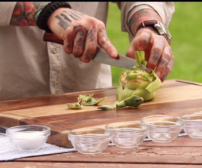 Artichoke preparation