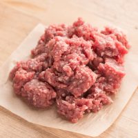 Ground lamb or goat for dogs