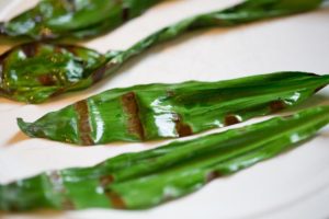 Grilled ramps