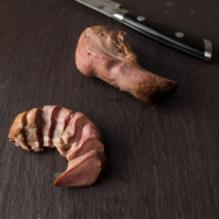 Slice Smoked Lamb Tongues