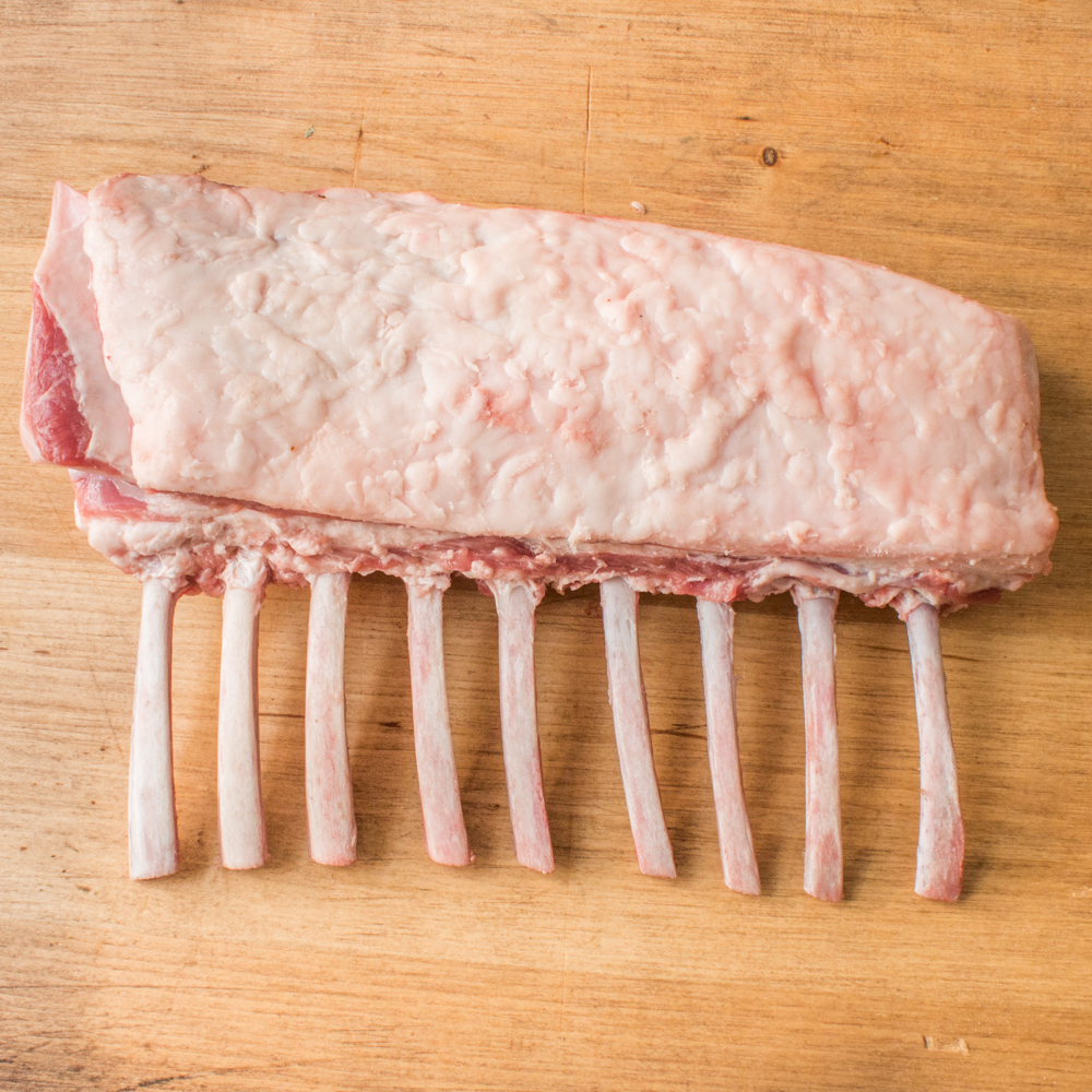 Rack of Lamb Frenched Grass Fed Shepherd Song Farm Lamb Meat