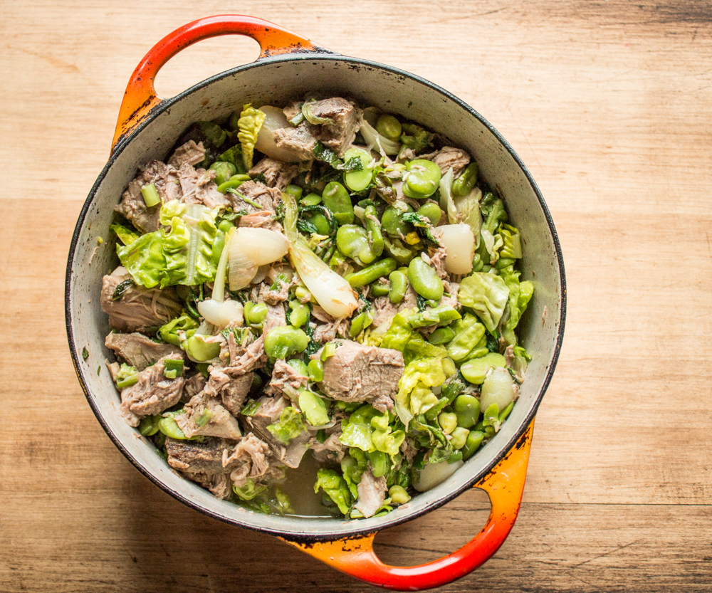 Hotch Potch lamb or goat meat stew recipe