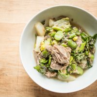 Hotch Potch with grass-fed lamb shoulder