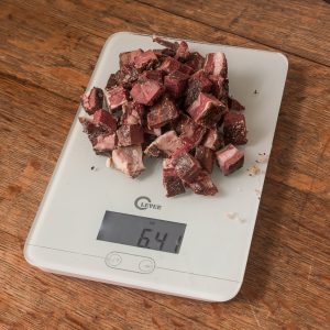 Grass fed lamb bacon