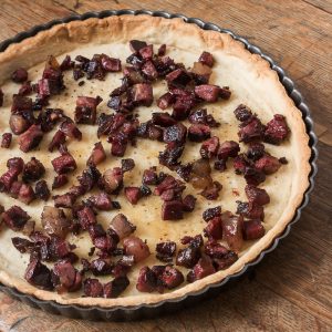 Lamb Bacon Quiche Lorraine