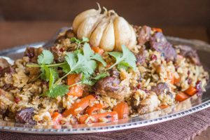 Grass fed lamb or goat plov recipe