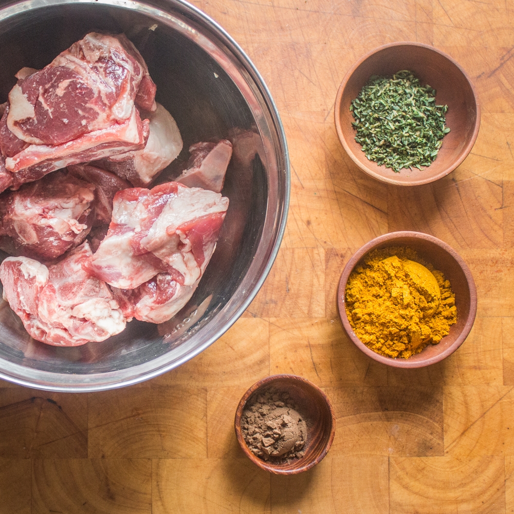 Jamaican goat or lamb curry recipe