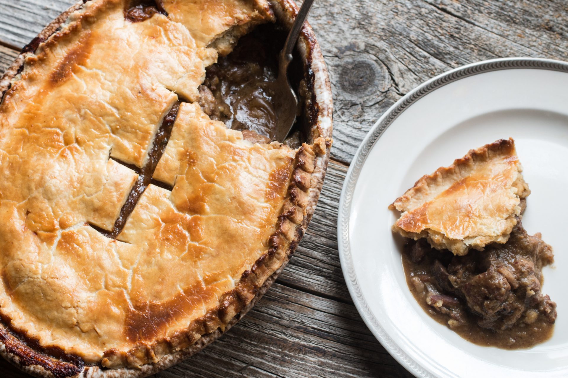 Steak and Kidney Pie (Goat Kidney Recipe)