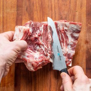 How to debone, stuff, and cook a lamb saratoga rib roast or saratoga roll