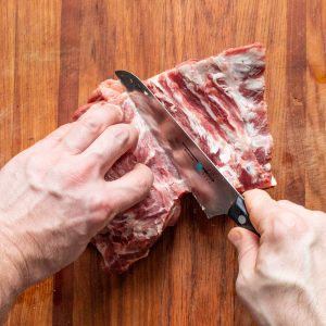 How to debone, stuff, and cook a lamb saratoga rib roast or saratoga roll