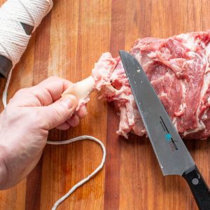 How to debone, stuff, and cook a lamb saratoga rib roast or saratoga roll