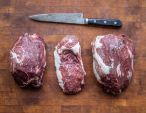 trimmed dry aged mutton