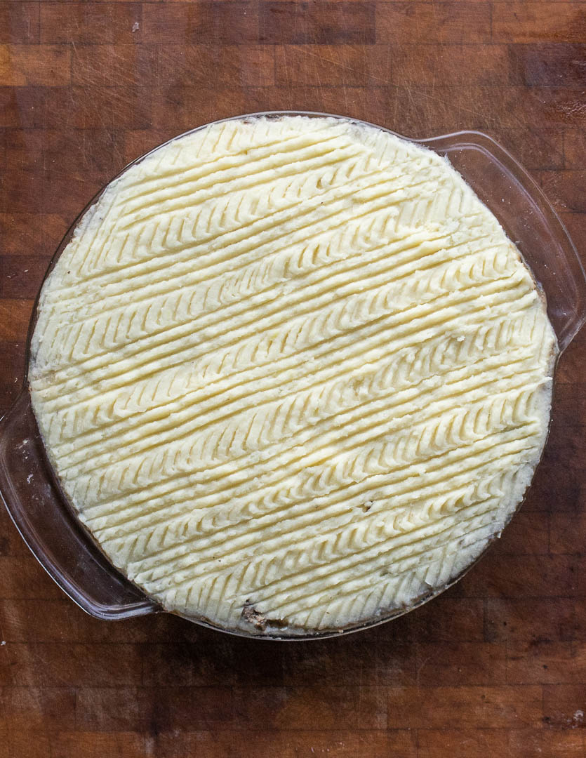 Lamb or goat steak and kidney pie with potato crust (14)