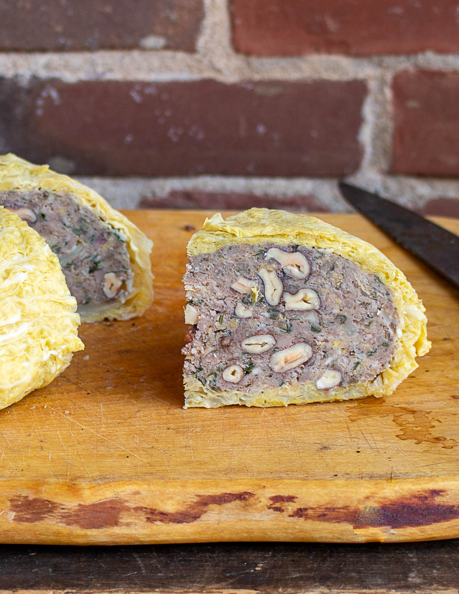 Cabbage stuffed with Lamb and Black Walnuts (6)