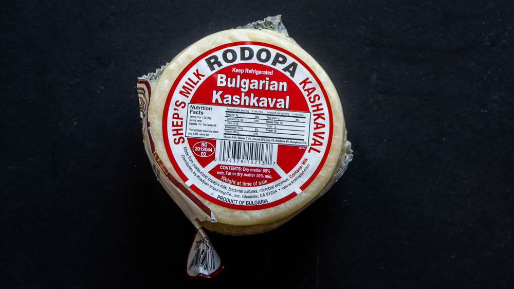 Kashkaval cheese