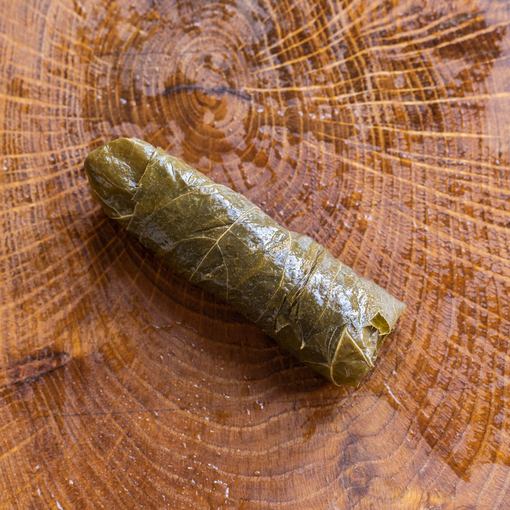 Lamb and wild rice dolmas recipe