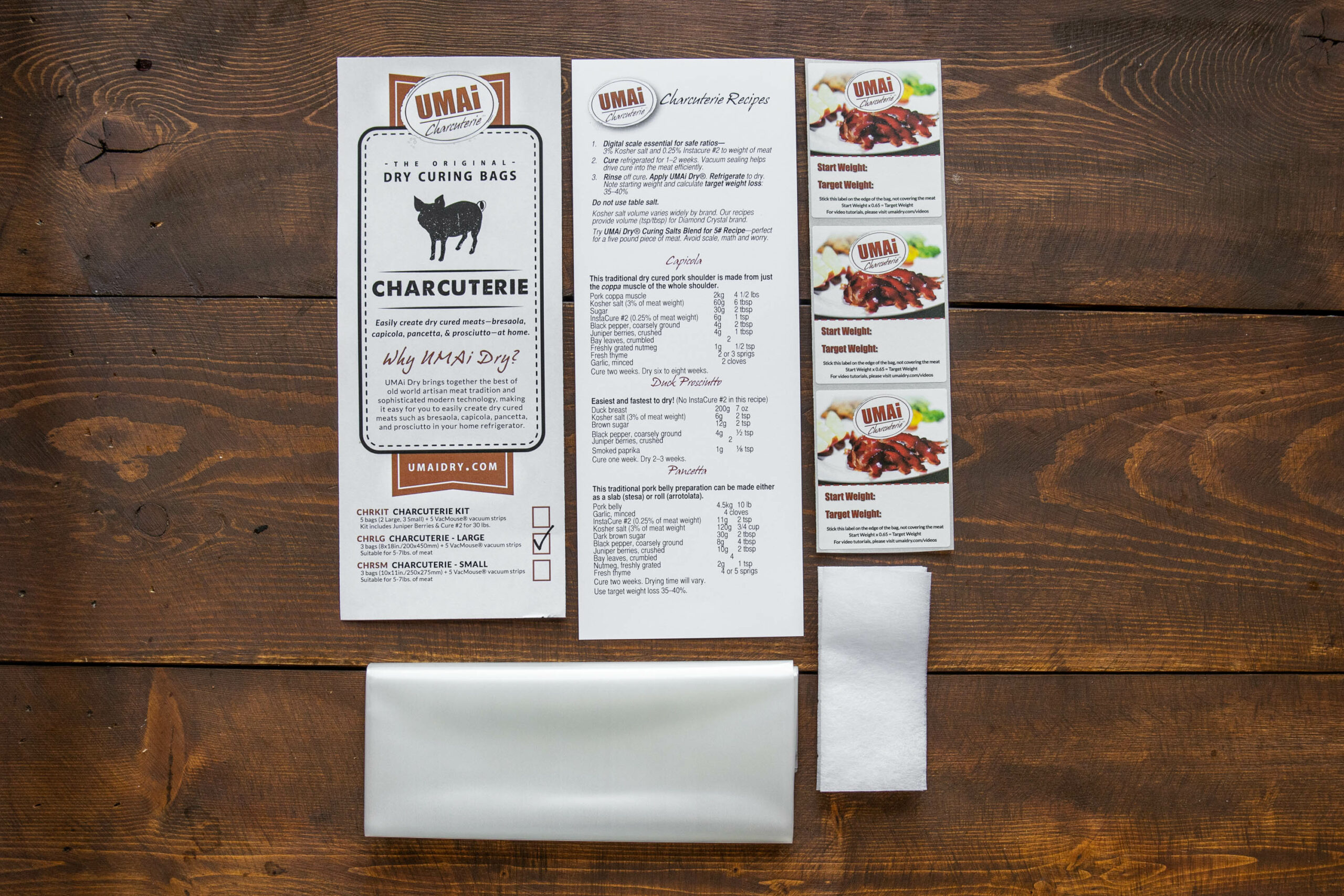 UMAi Dry Charcuterie Bags