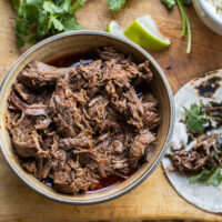 Smoked goat or lamb barbacoa tacos recipe