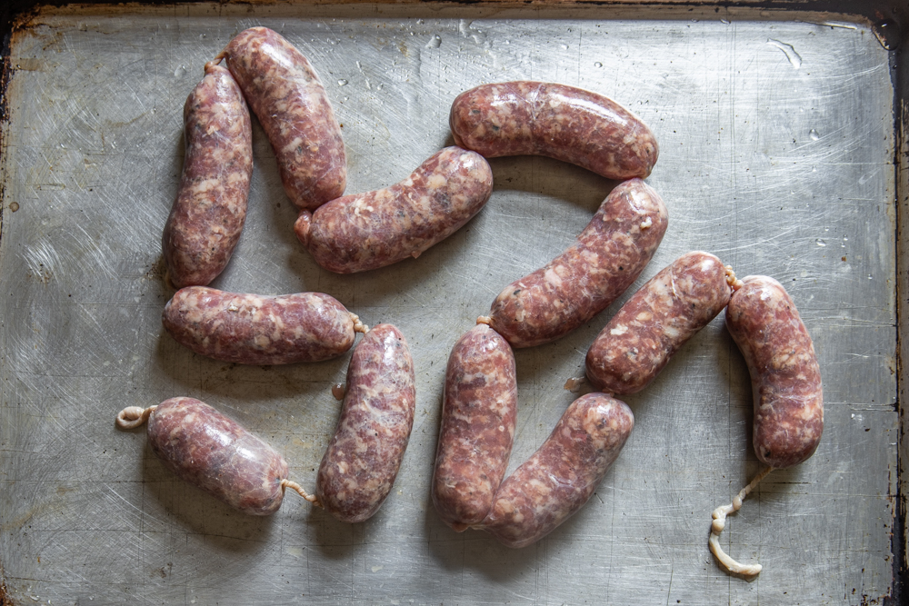 Traditional lamb Italian sausage recipe