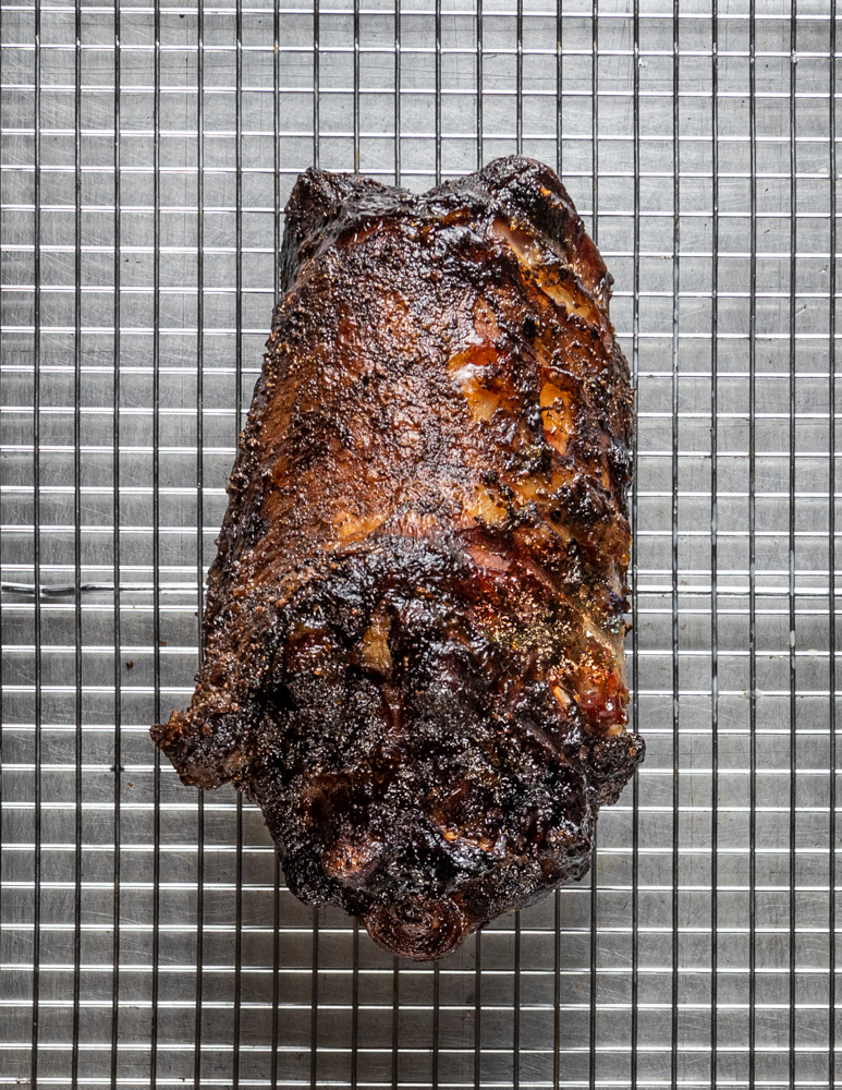 Smoked lamb or goat neck recipe