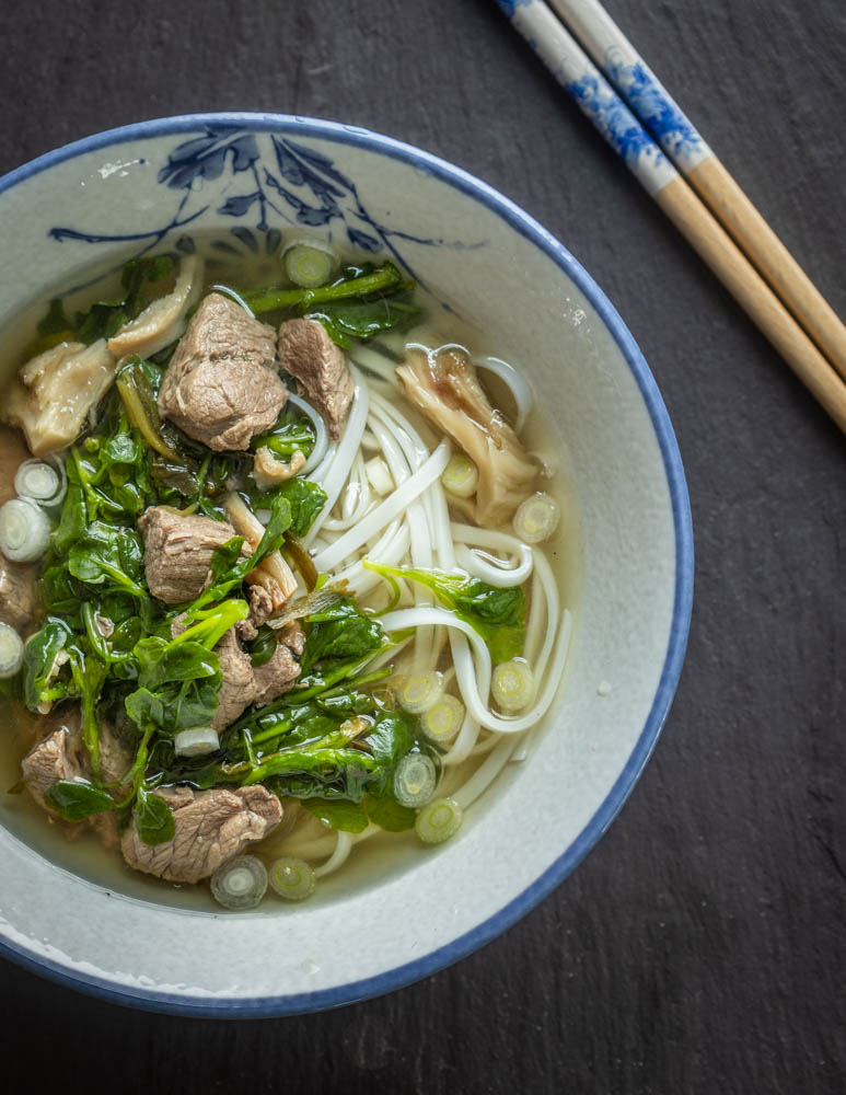 Chinese lamb and watercress soup
