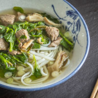 Chinese lamb and watercress soup