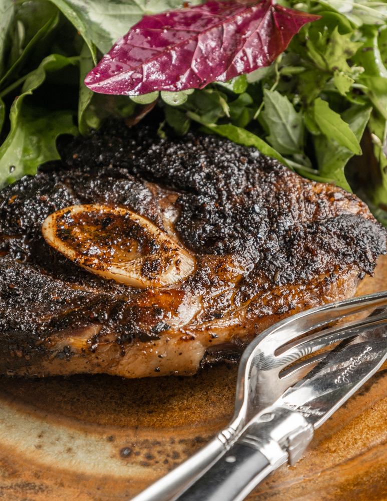 Chili-Rubbed Lamb Steak